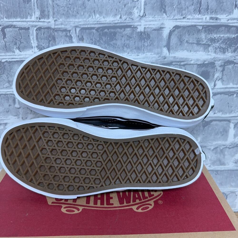 Vans Classic Slip On Checkerboard Black Pewter Shoes Toddlers Baby Size 8 New - Picture 5 of 5